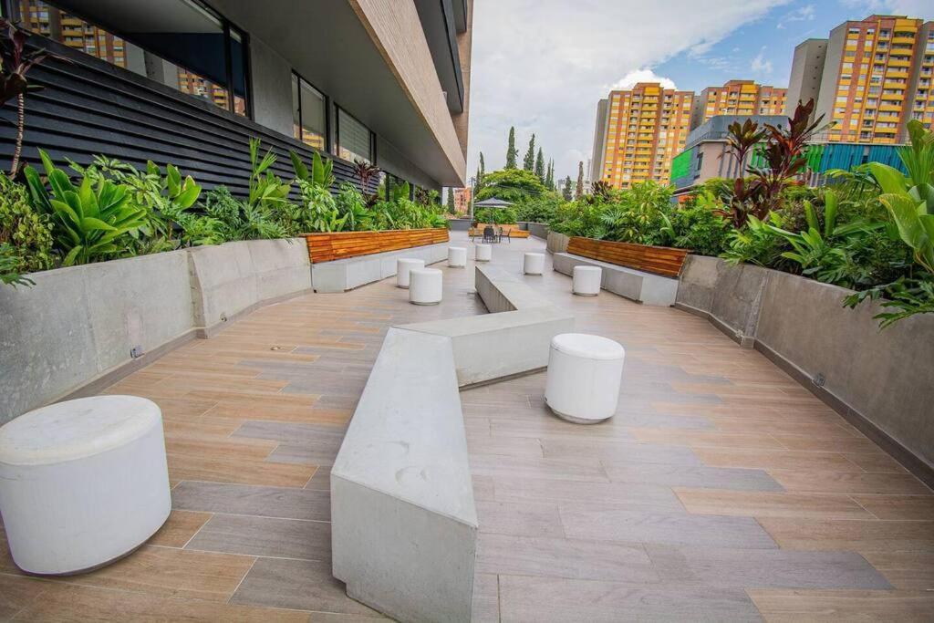 Apartment Bright Topfloor A/c, Poblado Coworking1412