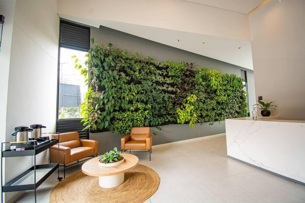 Bright Topfloor A/c, Poblado Coworking1412 Apartment Medellin